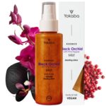 Essence Black Orchid With Pink Pepper Mist Веган спрей за коса и тяло с черна орхидея и златни частици - Image 2