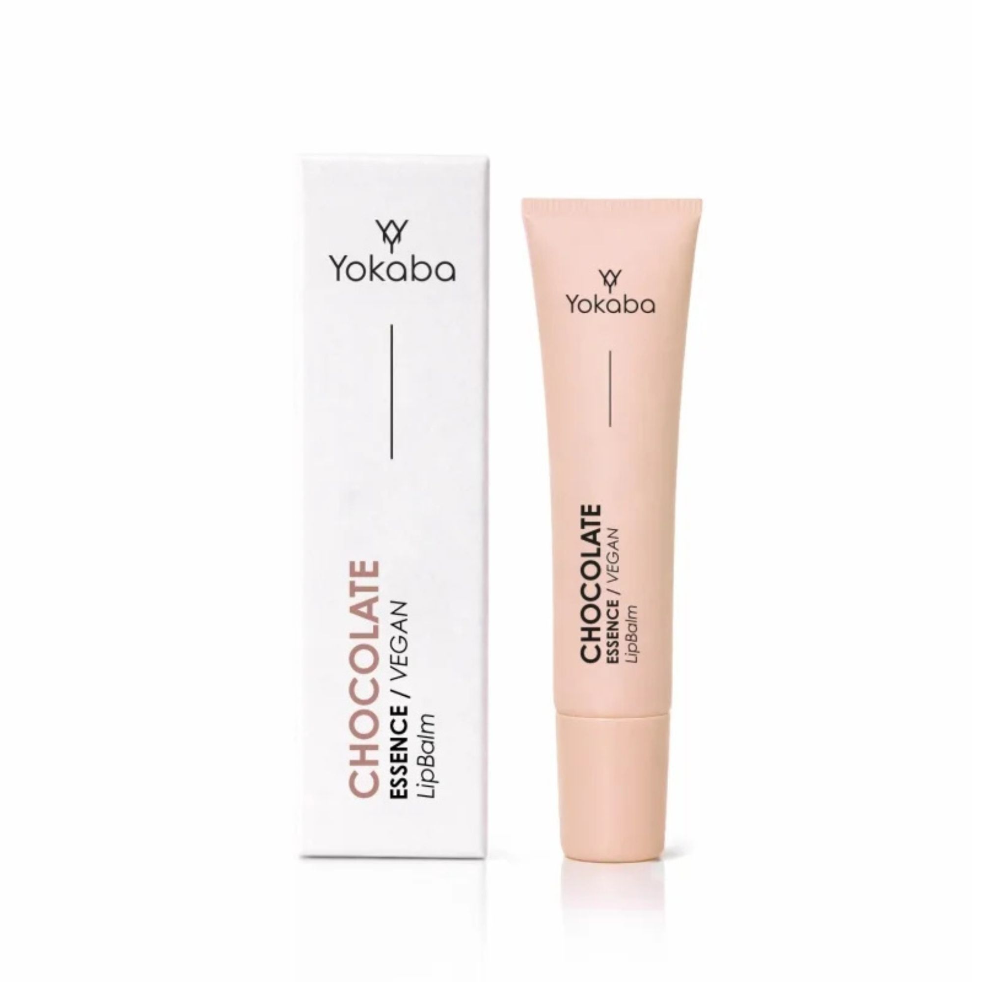 Essence-Chocolate-Lip-Balm-vegan-podhranvasht-balsam-za-ustni-s-shokolad-1 Essence Chocolate Lip Balm Веган подхранващ балсам за устни с шоколад - Image 1